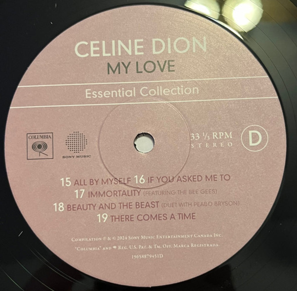 Celine Dion – MY LOVE Essential Collection (2-LP Vinyl) Vinyl Record