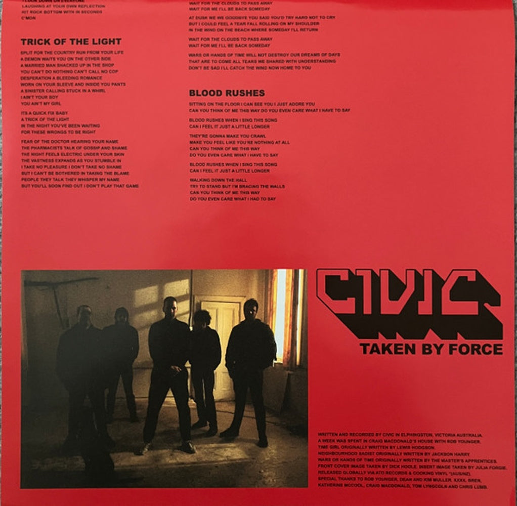 CIVIC – Taken By Force (LP Vinyl) Vinyl Record