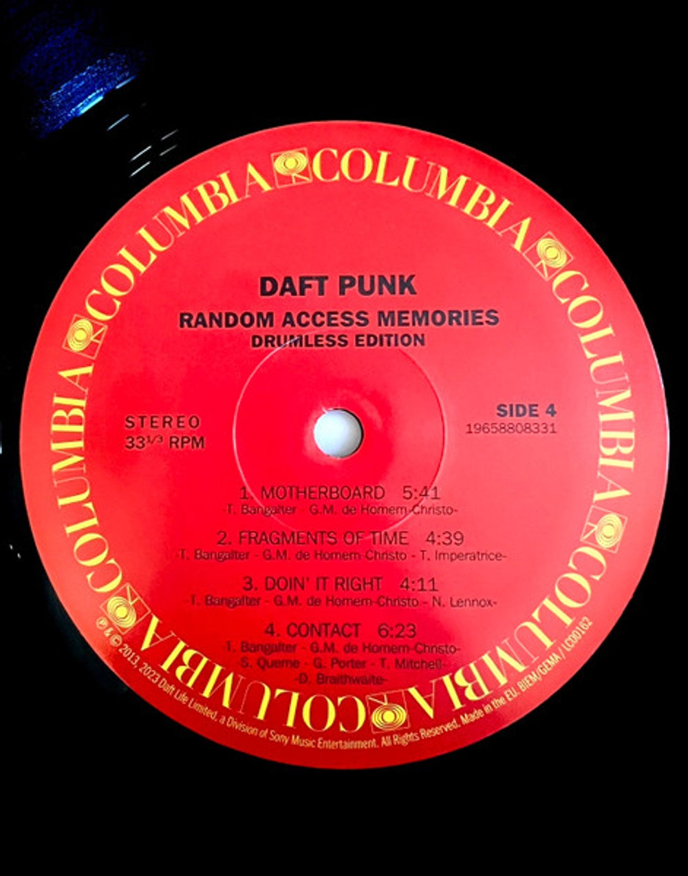 Daft Punk – Random Access Memories: Drumless Edition (2-LP Vinyl) Vinyl Record