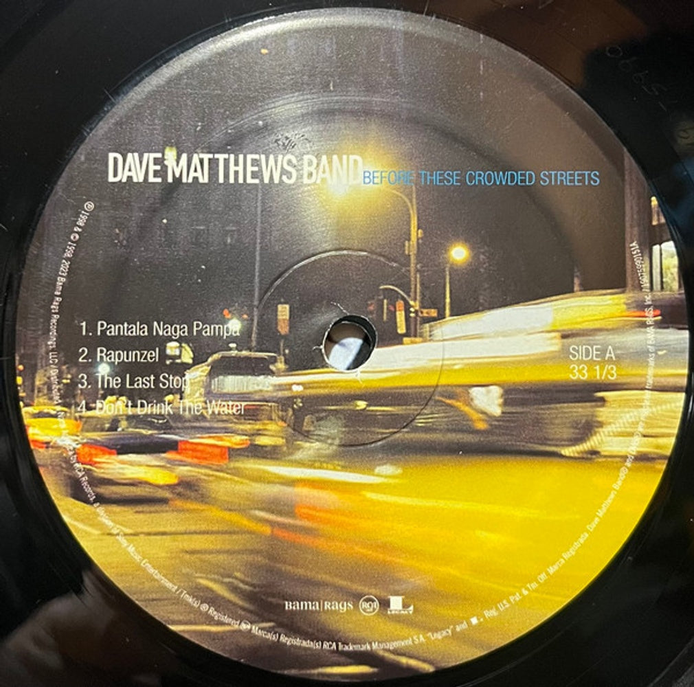 Dave Matthews Band – Before These Crowded Streets (2-LP Vinyl) Vinyl Record
