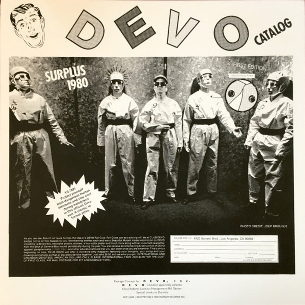 Devo – Freedom Of Choice (LP Vinyl) Vinyl Record