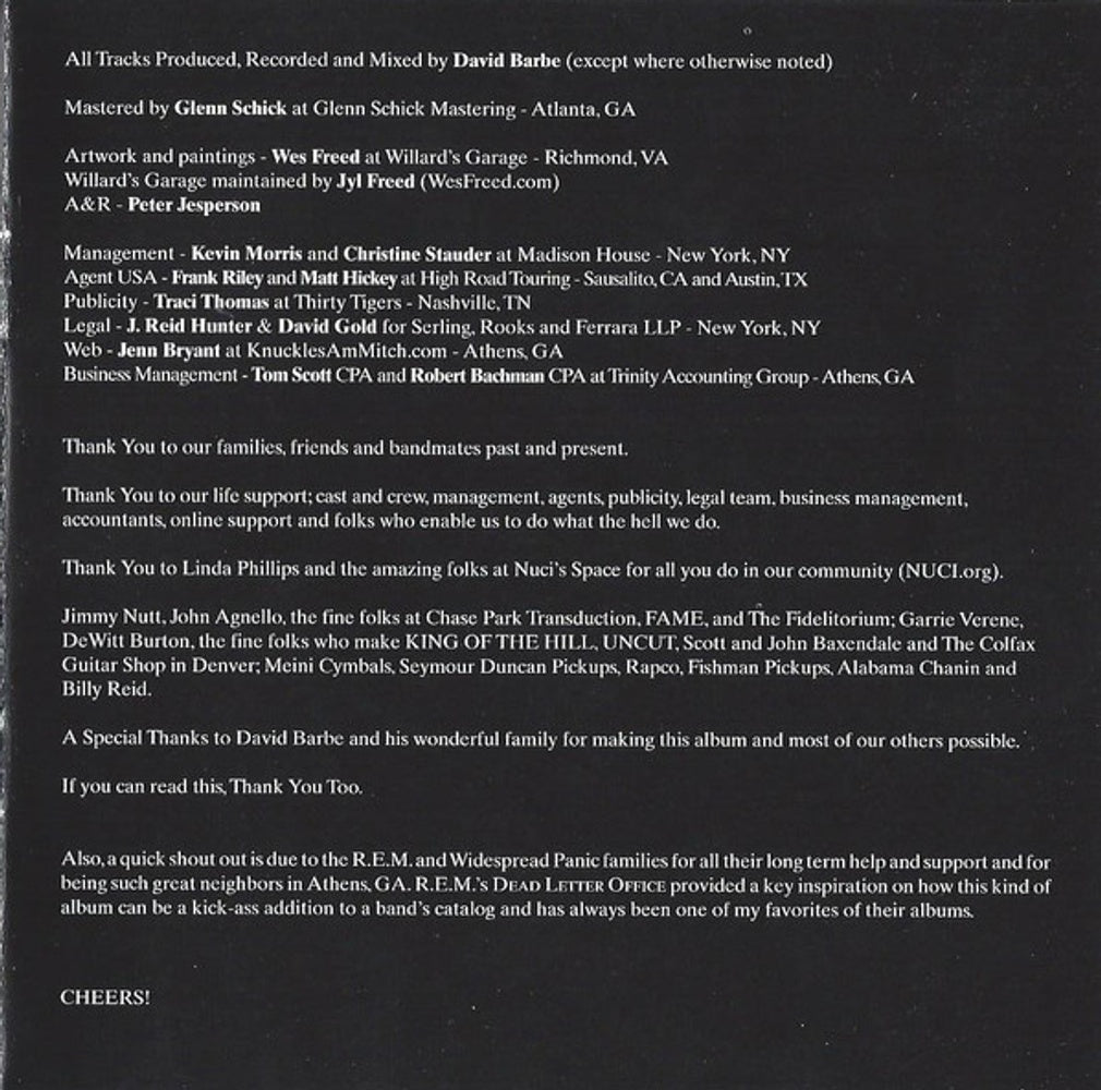 Drive-By Truckers – Fine Print Music CD