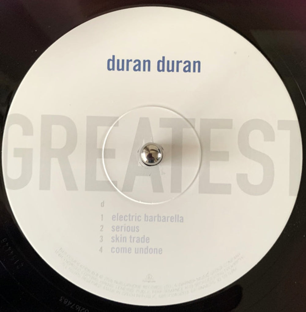 Duran Duran – Greatest (2-LP Vinyl) Vinyl Record