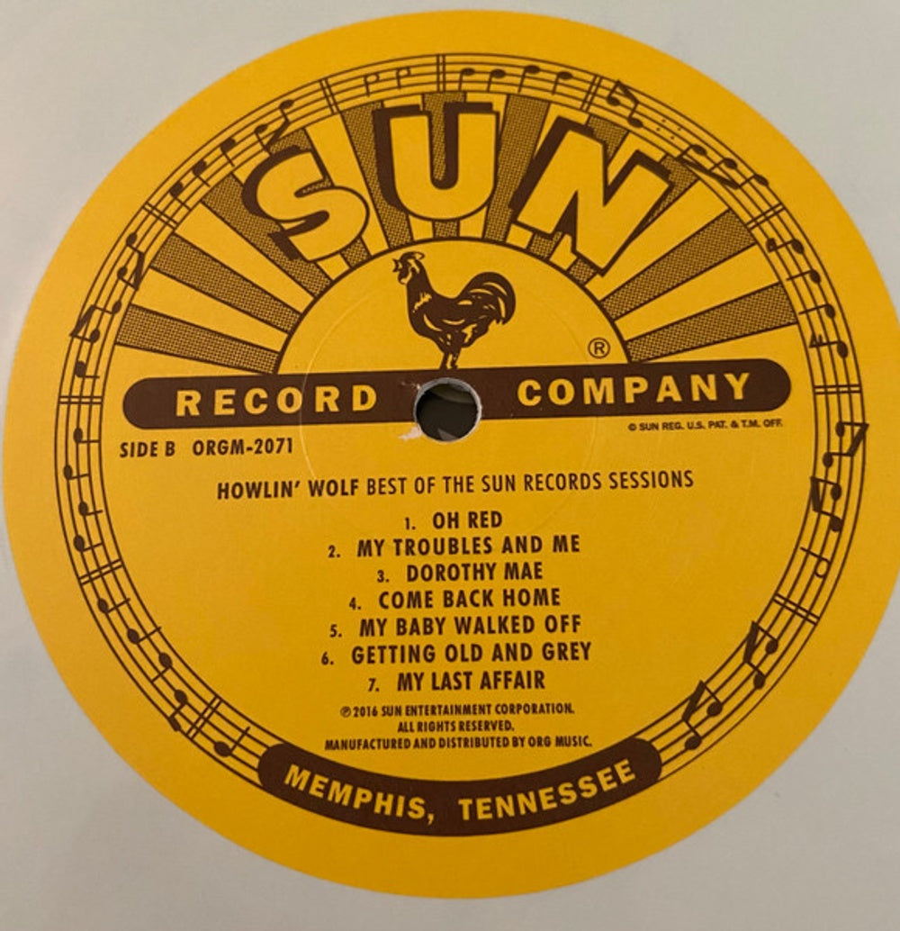 Howlin' Wolf – Best Of The Sun Records Sessions (LP Vinyl) Vinyl Record