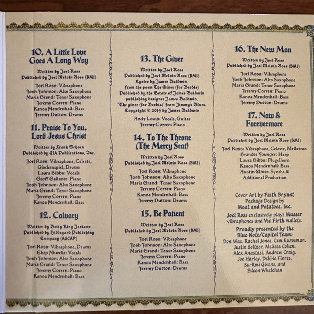 Joel Ross – Gospel Music Music CD
