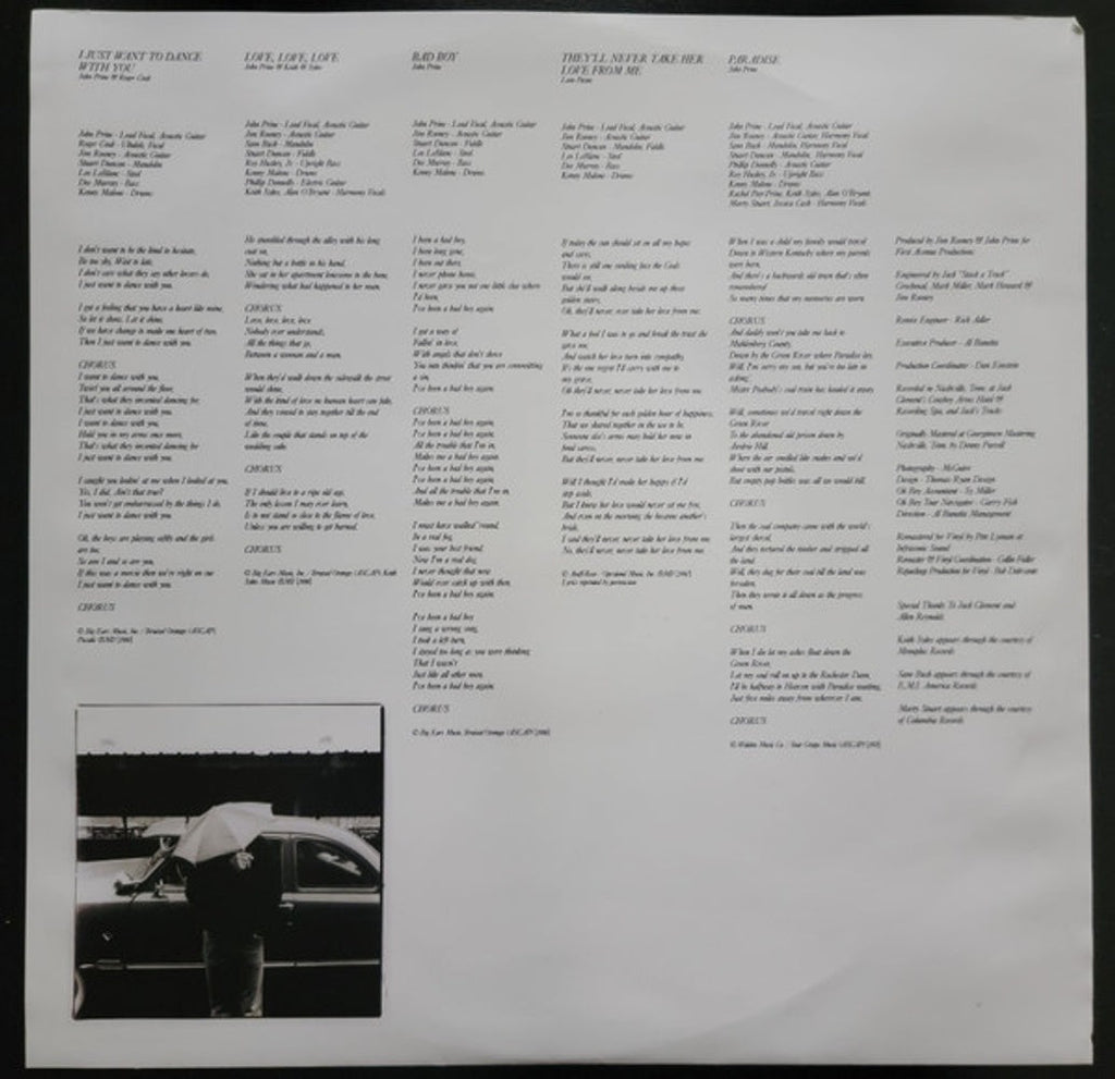 John Prine – German Afternoons (LP Vinyl) Vinyl Record
