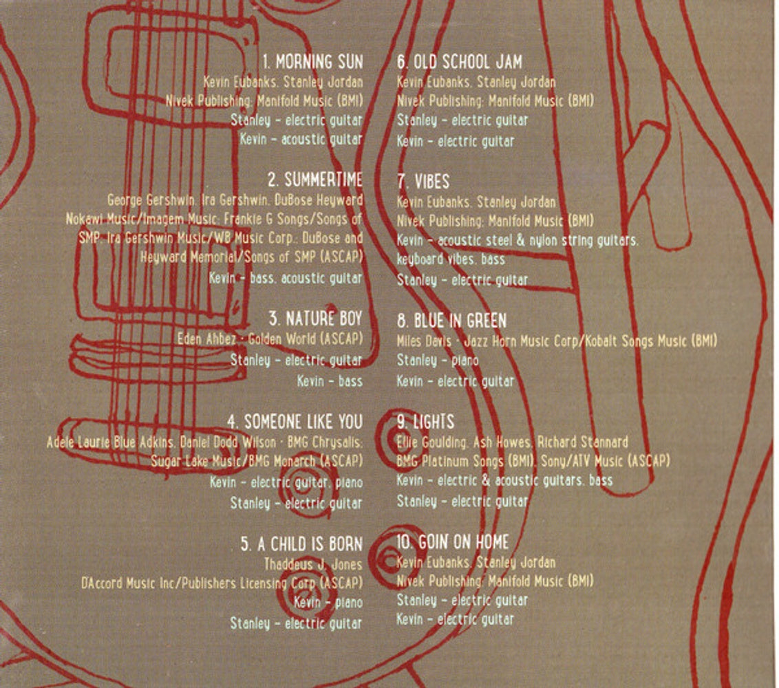 Kevin Eubanks & Stanley Jordan – Duets Music CD