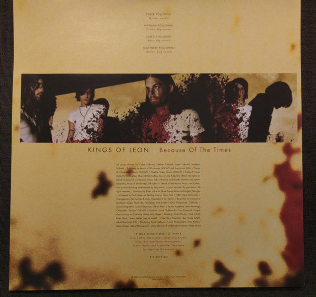 Kings Of Leon – Because Of The Times (2-LP Vinyl) Vinyl Record