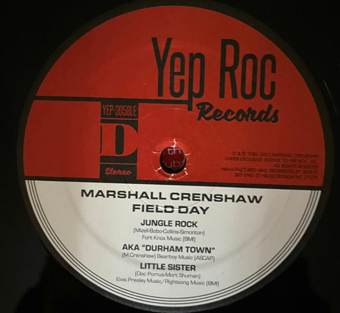 Marshall Crenshaw – Field Day (2-LP Vinyl) Vinyl Record