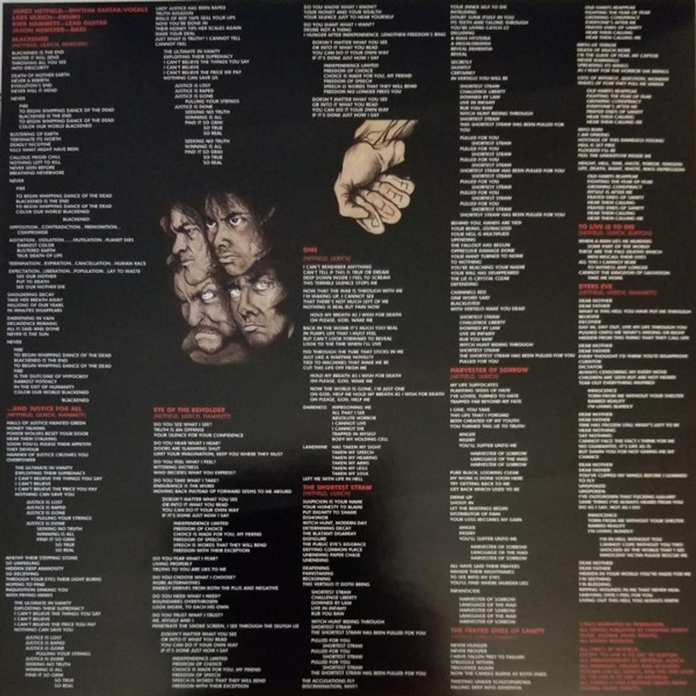 Metallica – ...And Justice For All: Remastered (2-LP Vinyl) Vinyl Record