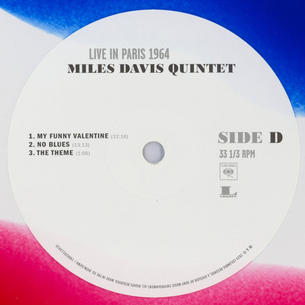 Miles Davis – Paris Jazz Festival, Salle Pleyel 10/1/1964 (2-LP Vinyl) Vinyl Record