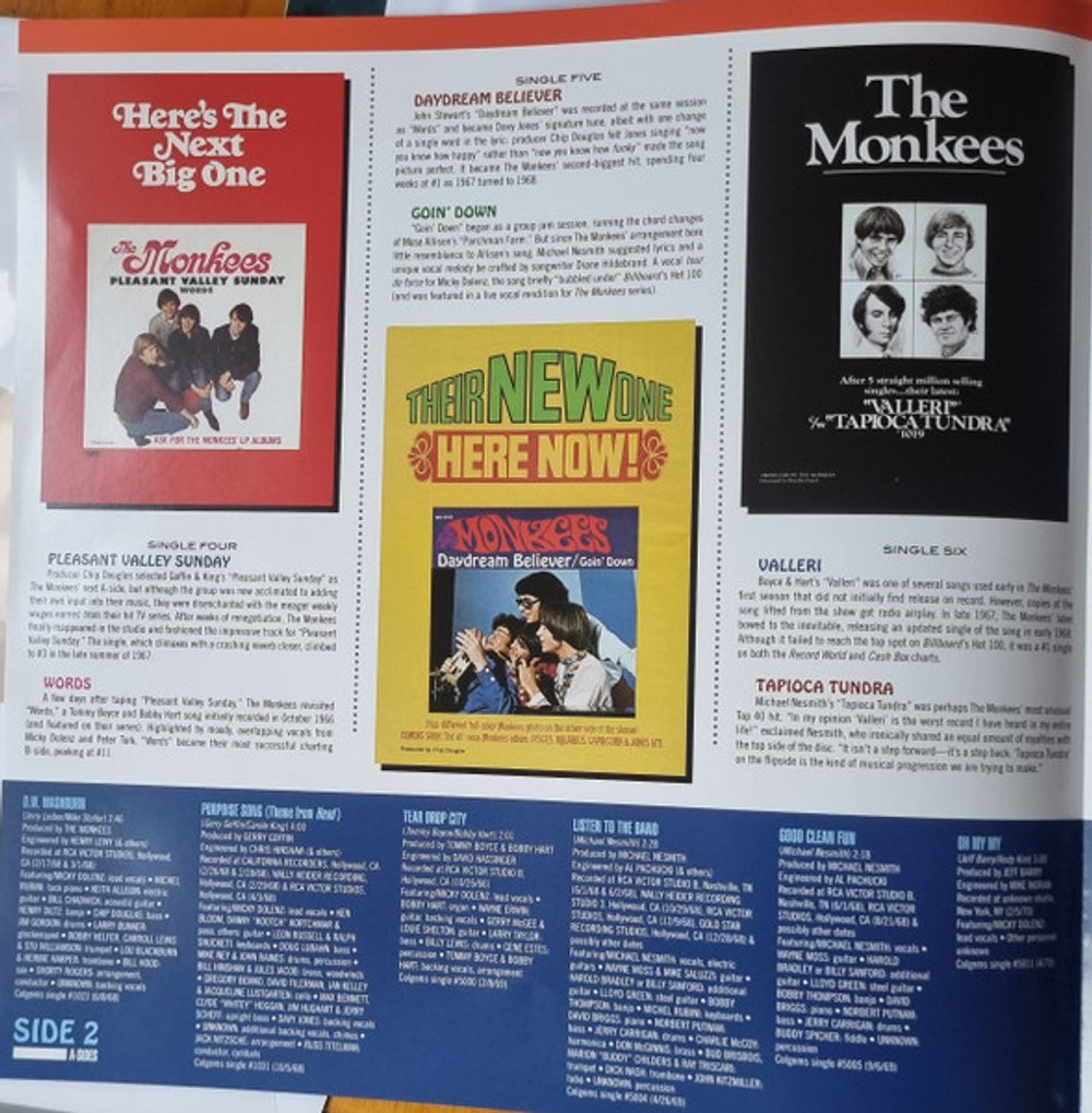 The Monkees – A's The B's & The Monkees (2-LP Vinyl) Vinyl Record