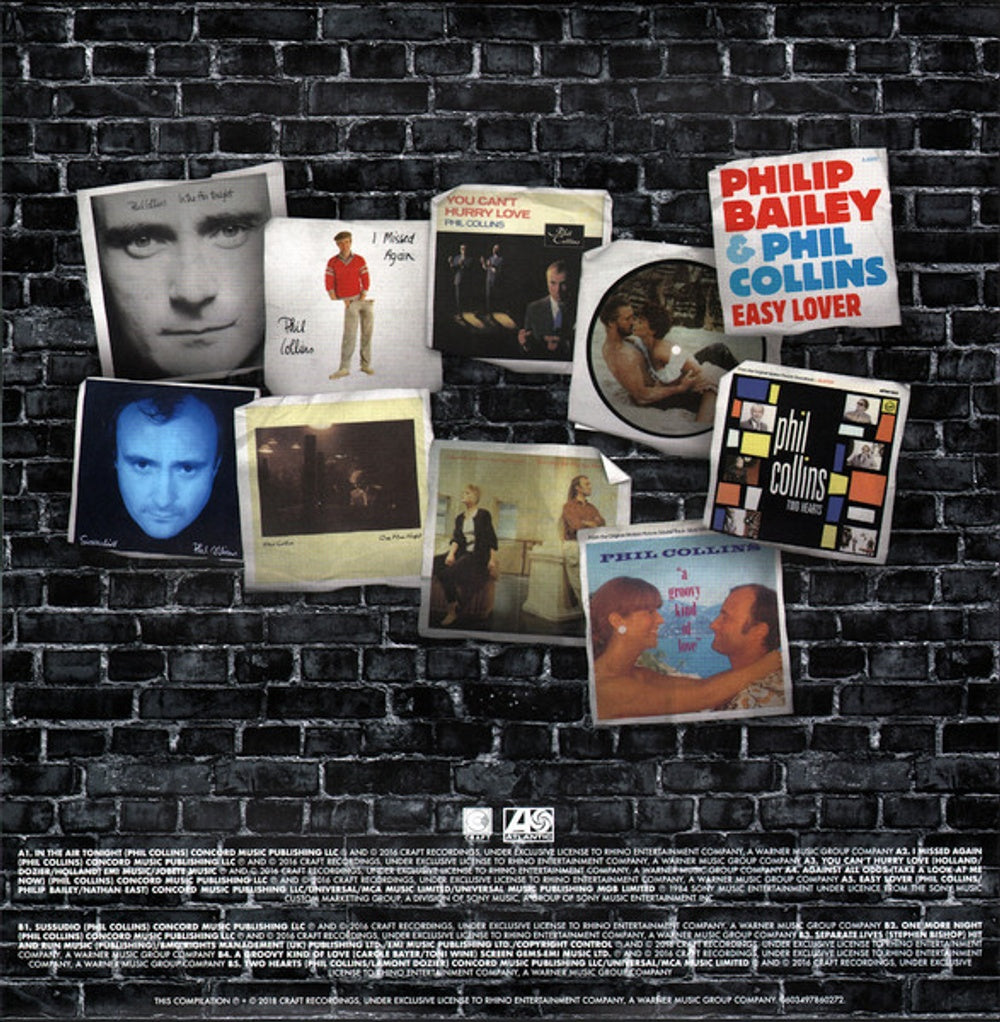 Phil Collins – Singles (2-LP Vinyl) Vinyl Record