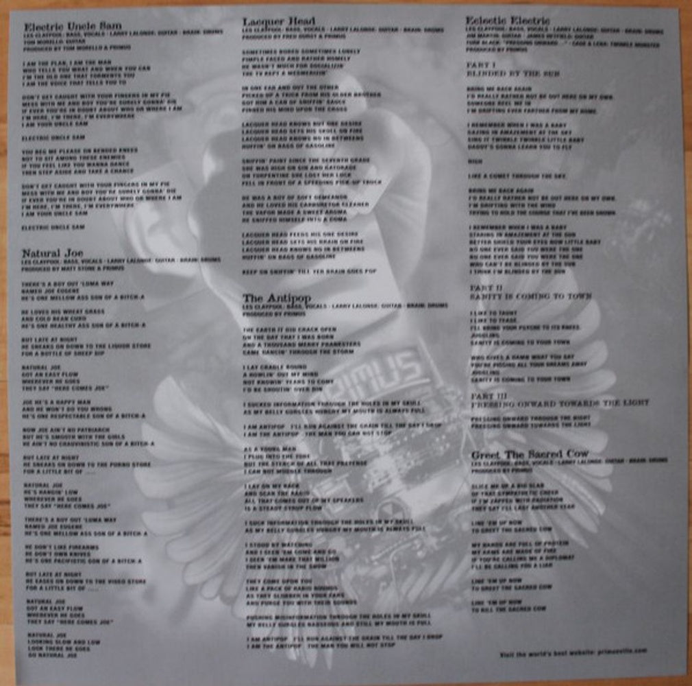 Primus – Antipop (2-LP Vinyl) Vinyl Record