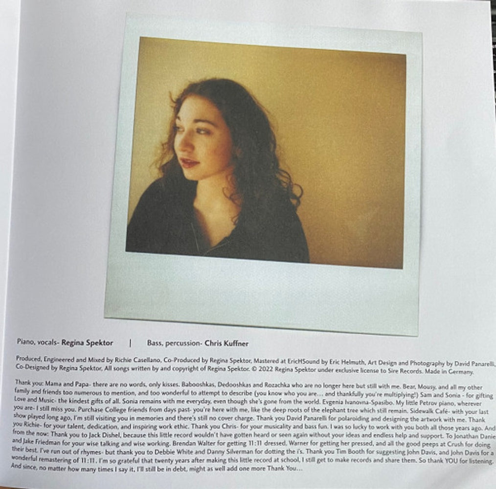 Regina Spektor – 11:11 (LP Vinyl) Vinyl Record