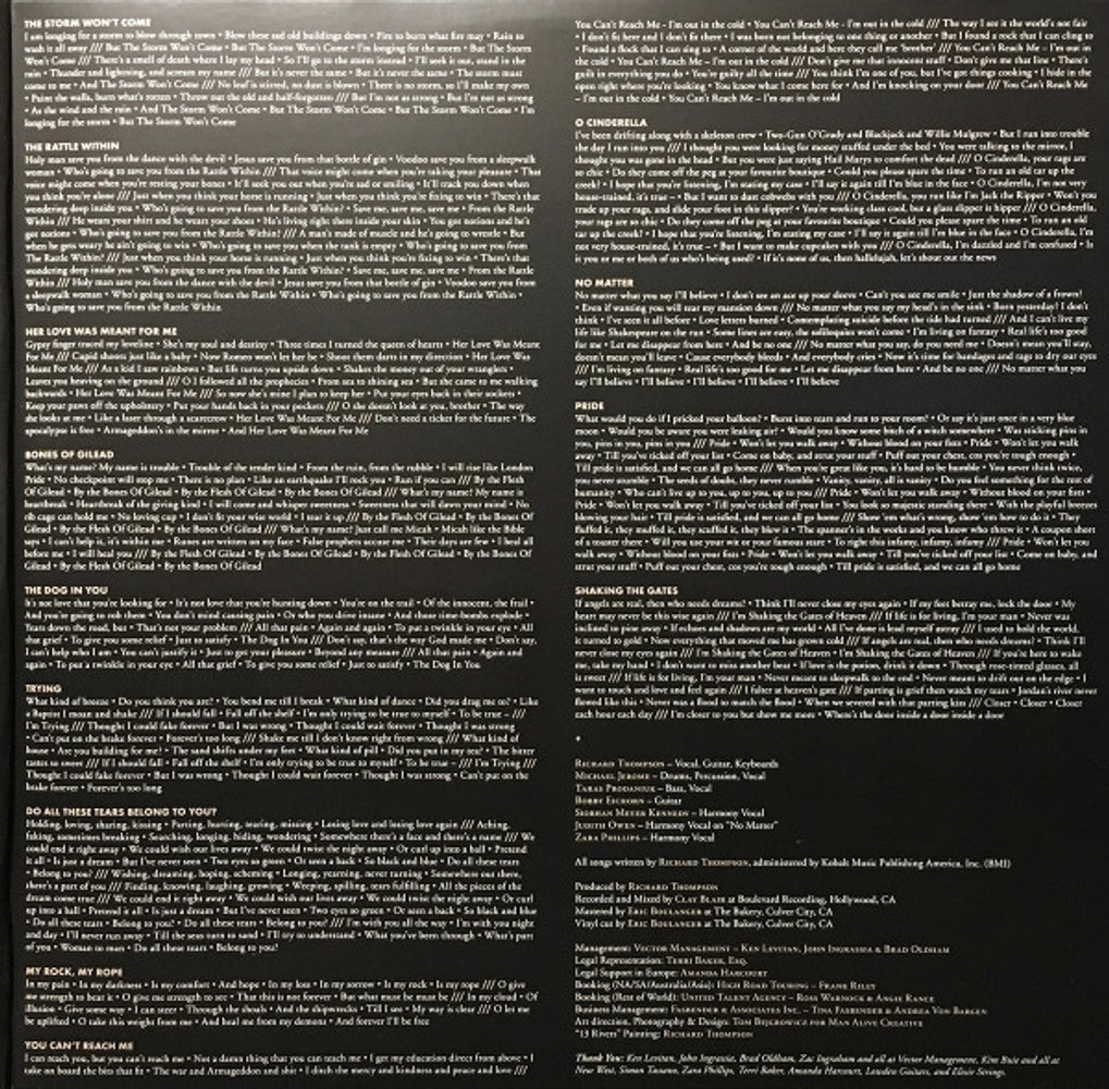 Richard Thompson – 13 Rivers (2-LP Vinyl) Vinyl Record