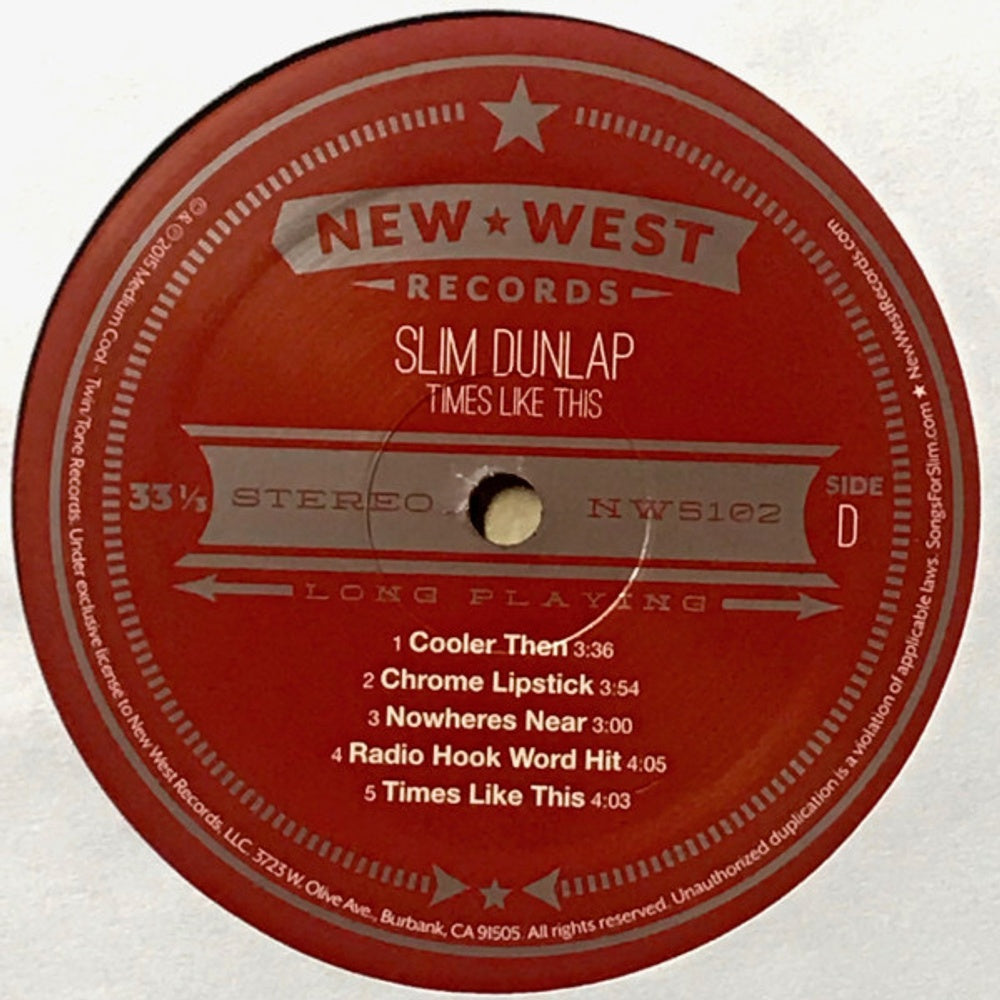 Slim Dunlap – Old New Me / Times Like This (2-LP Vinyl) Vinyl Record