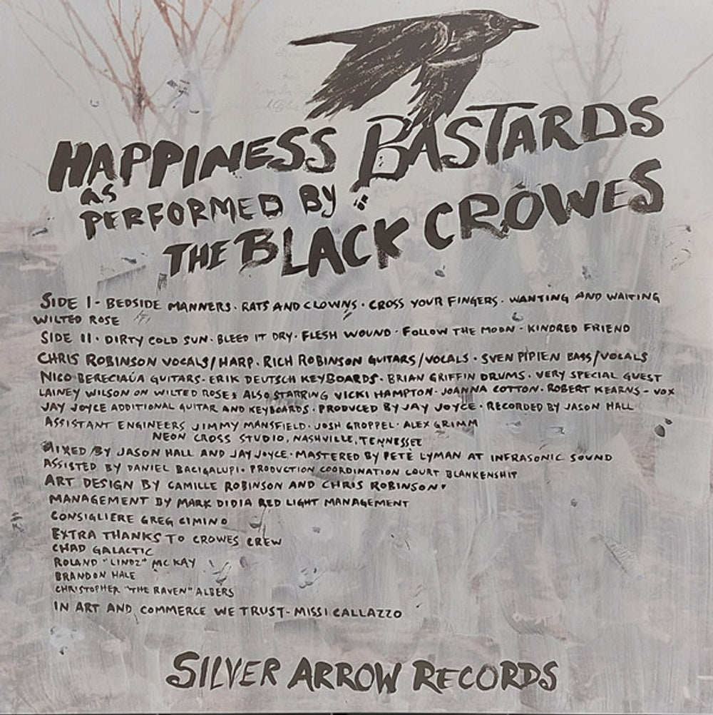 The Black Crowes – Happiness Bastards (LP Vinyl) Vinyl Record