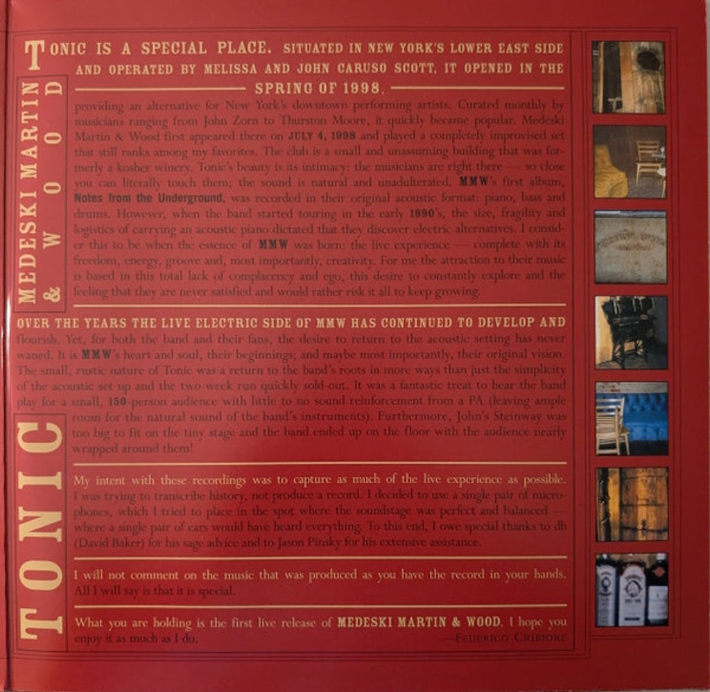 Medeski, Martin & Wood - Tonic (2-LP Vinyl) Vinyl Record