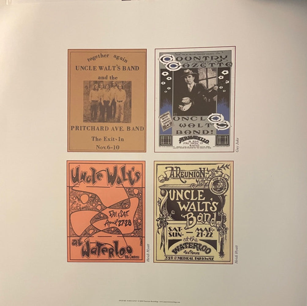 Uncle Walt's Band – Anthology: Those Boys From Carolina, They Sure Enough Could Sing (LP Vinyl) Vinyl Record