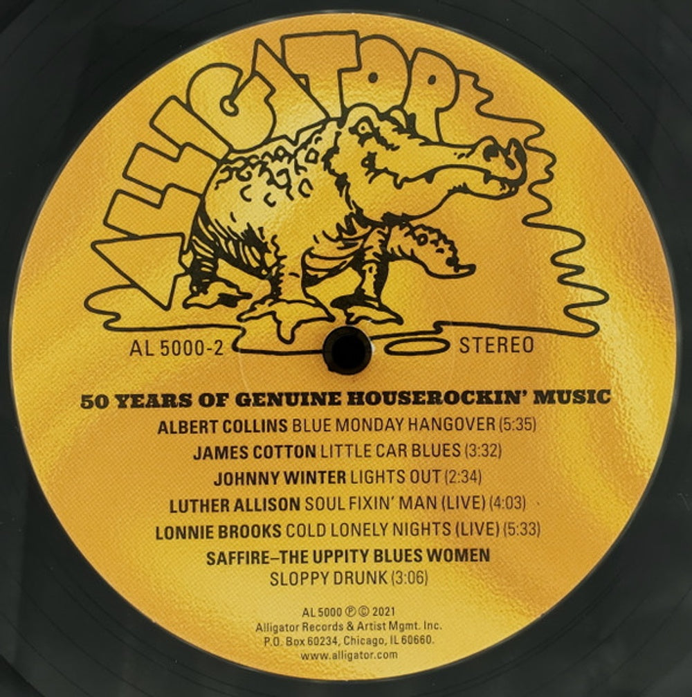 Alligator Records - 50 Years Of Genuine Houserockin' Music (2-LP Vinyl) Vinyl Record