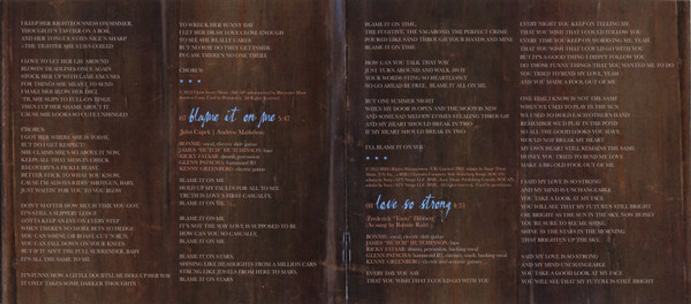 Bonnie Raitt – Just Like That... Music CD