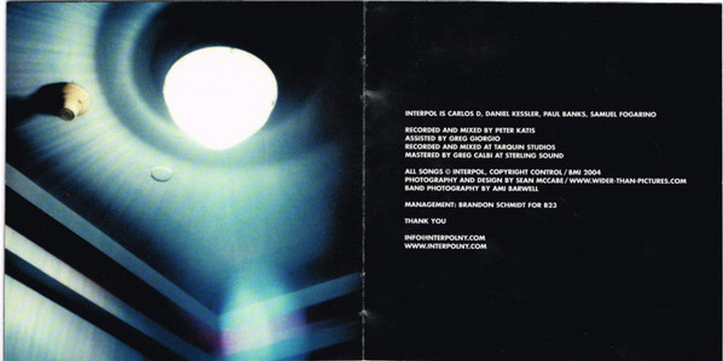 Interpol – Antics Music CD