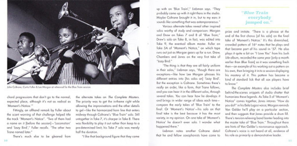 John Coltrane – Blue Train: The Complete Masters (2-CD) Music CD