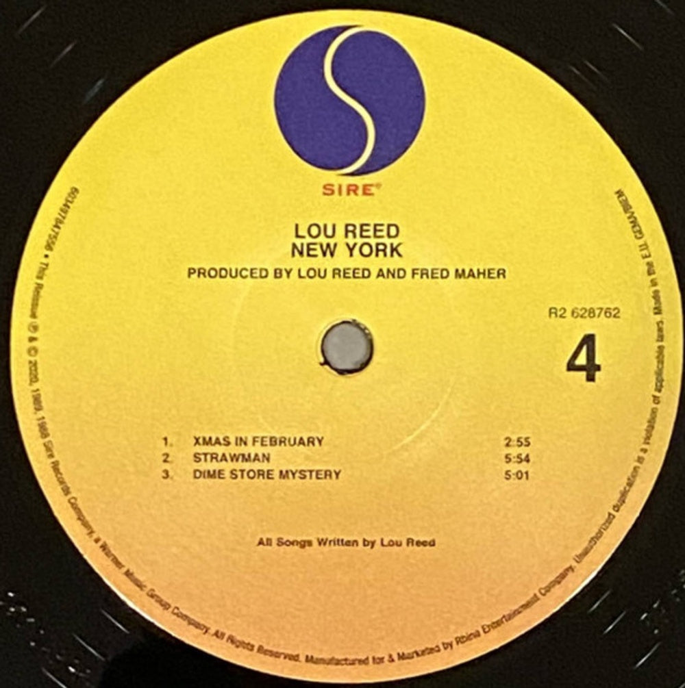 Lou Reed – New York: Deluxe Edition (2-LP Vinyl, 3-CD, & DVD)