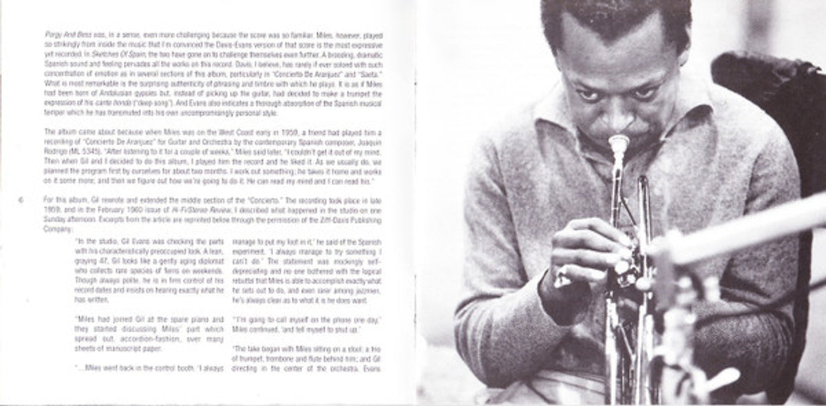 Miles Davis – Sketches Of Spain Music CD