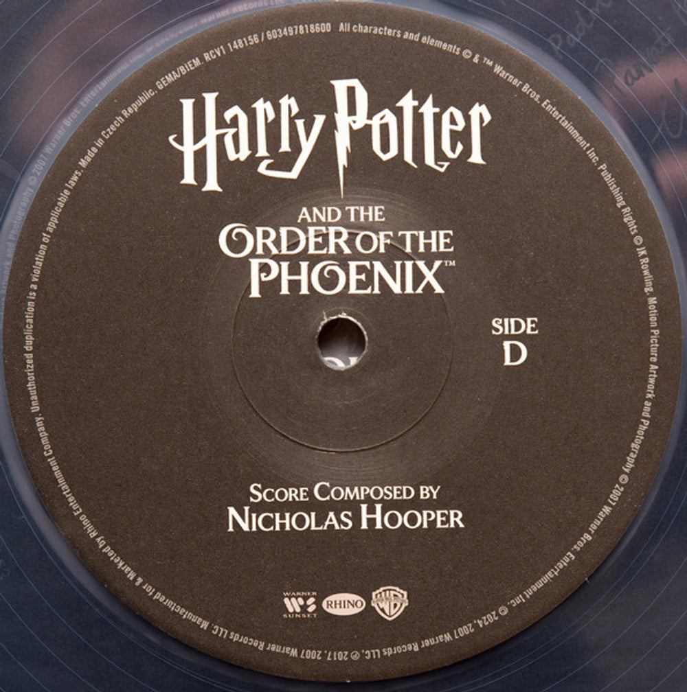 Nicholas Hooper – Harry Potter And The Order Of The Phoenix - Original Soundtrack(2-LP Vinyl) Vinyl Record