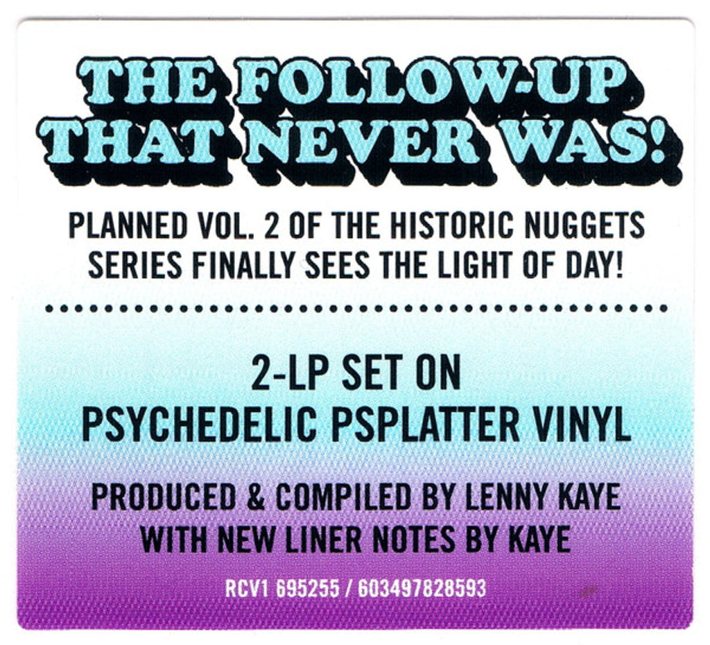 Nuggets – Original Artyfacts From The First Psychedelic Era (1965-1968), Vol. 2 (Blue Psychedelic 2-LP Vinyl) Vinyl Record