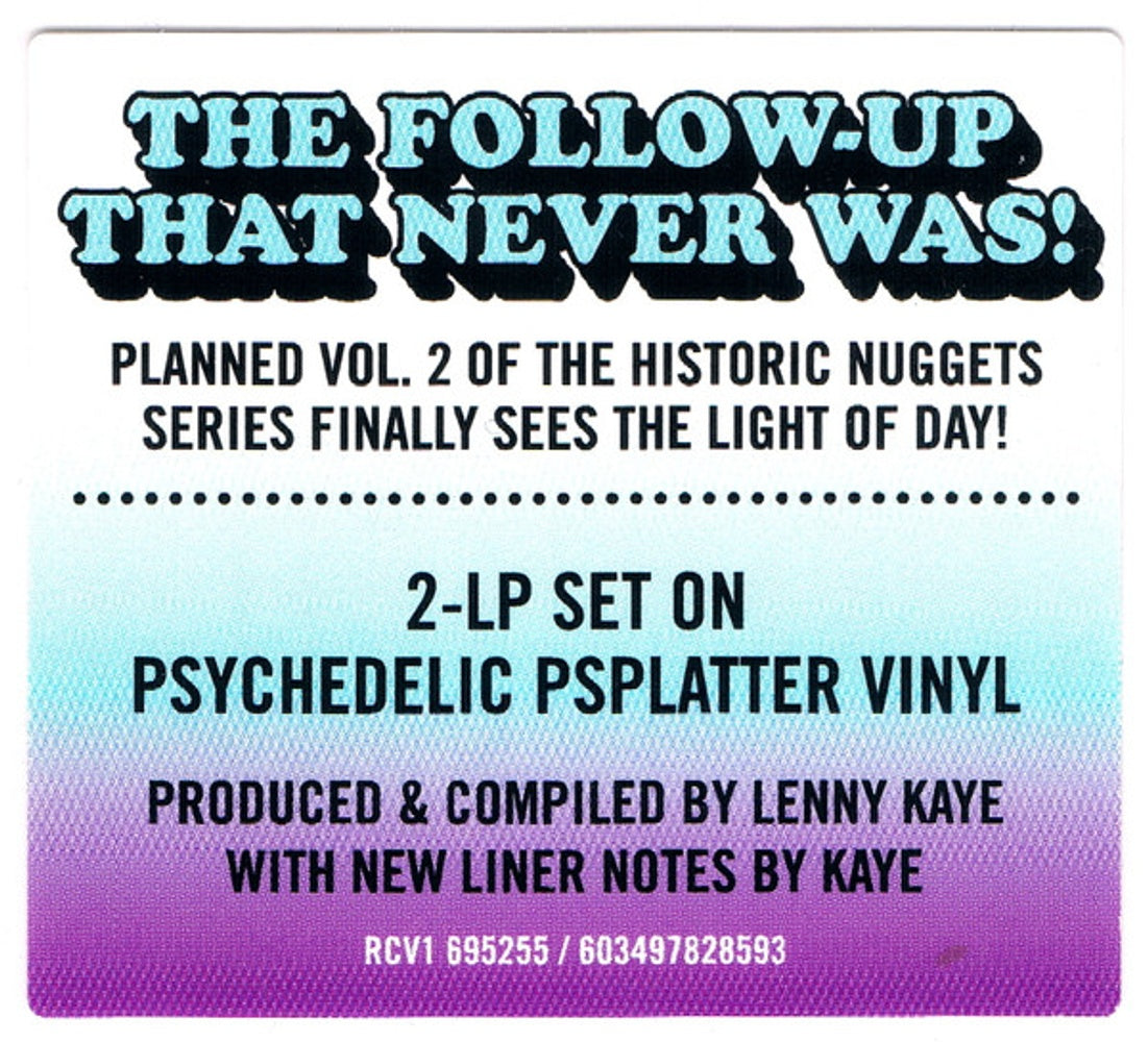 Nuggets – Original Artyfacts From The First Psychedelic Era (1965-1968), Vol. 2 (Blue Psychedelic 2-LP Vinyl) Vinyl Record