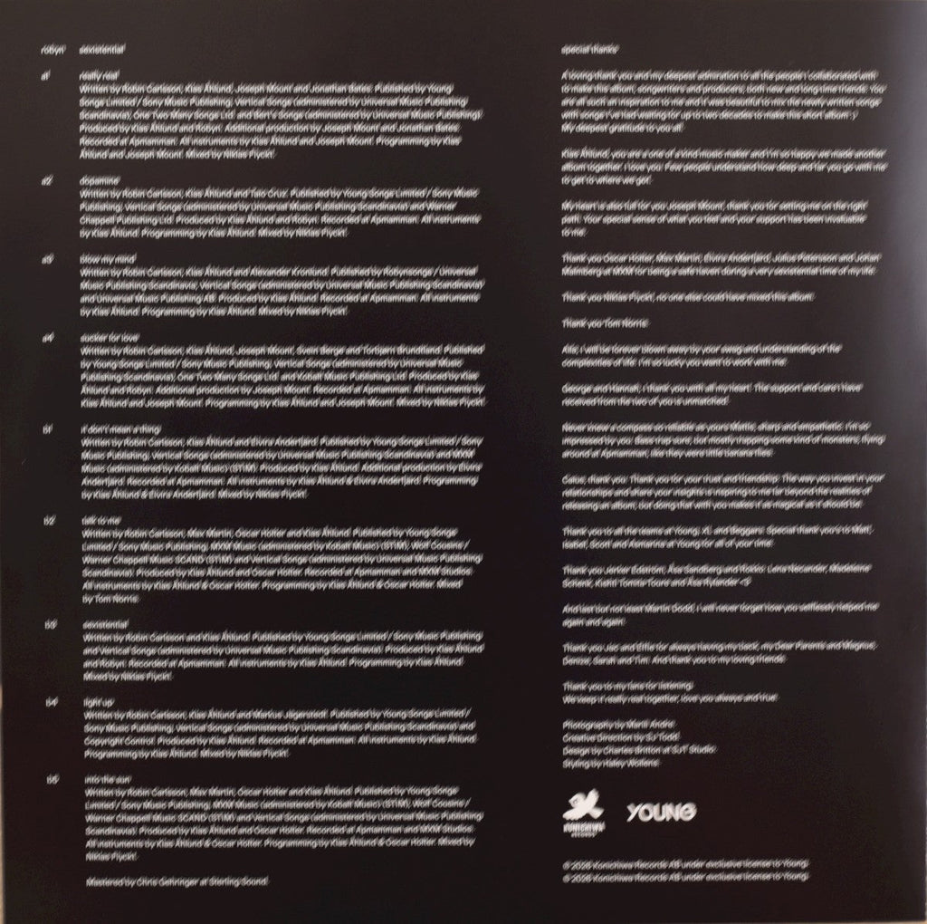 Robyn – Sexistential Music CD
