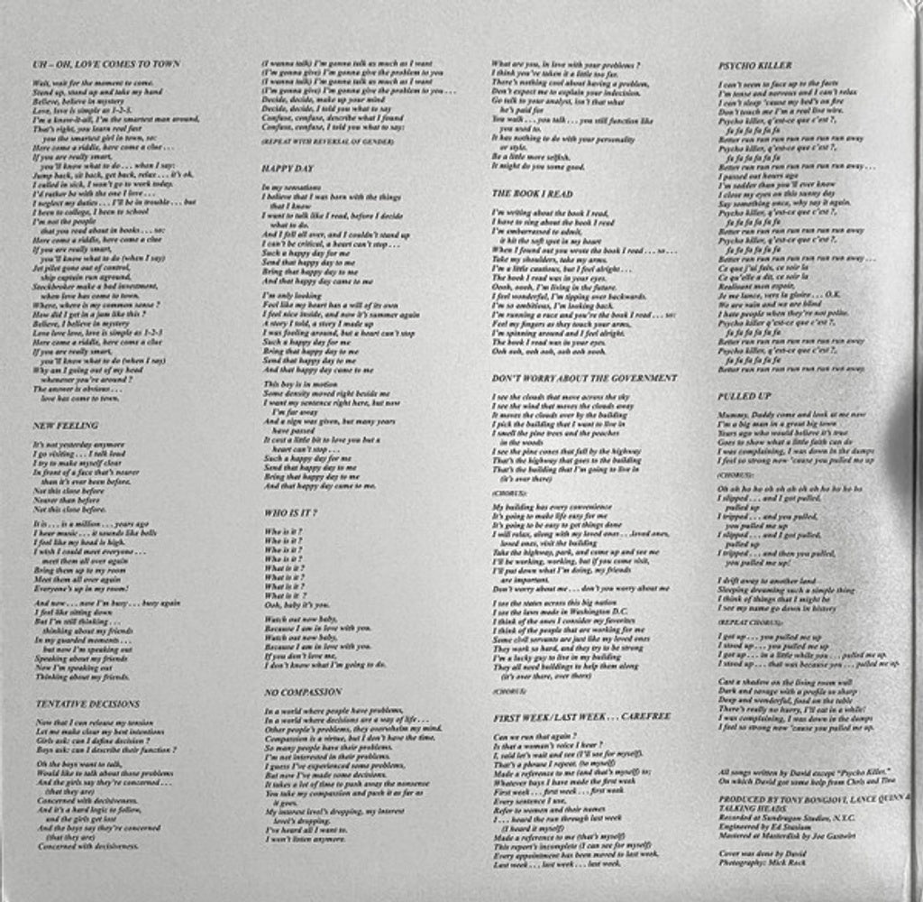 Talking Heads – Talking Heads: 77 (2-LP Vinyl) Vinyl Record