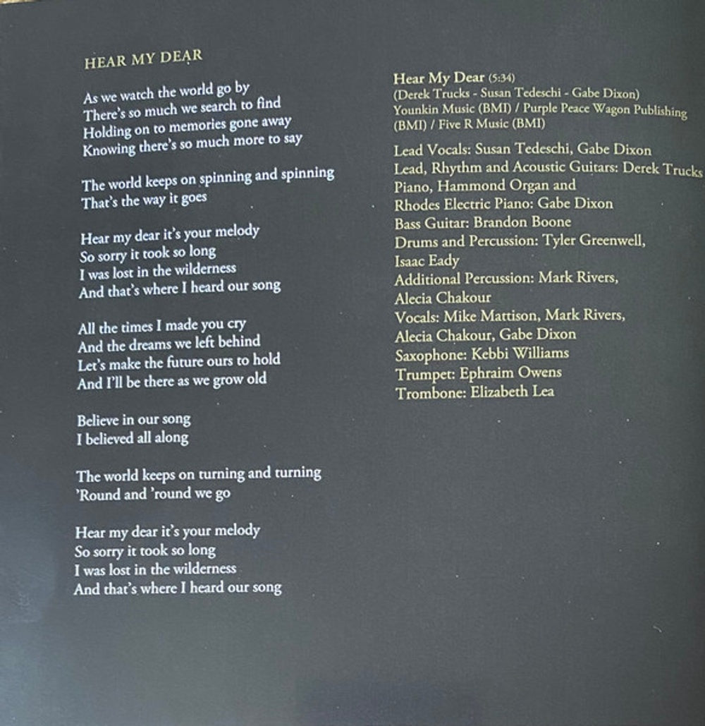 Tedeschi Trucks Band – I Am The Moon: I. Crescent Music CD