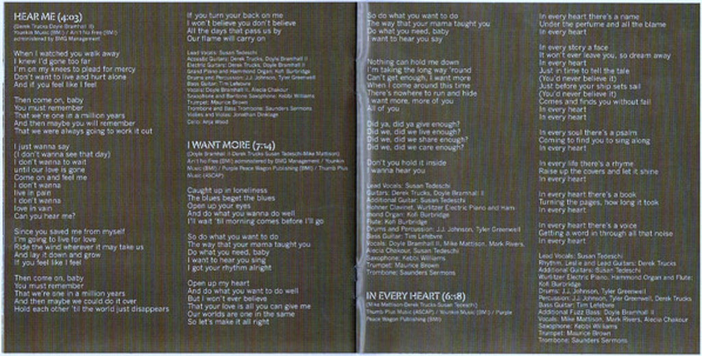 Tedeschi Trucks Band – Let Me Get By Music CD