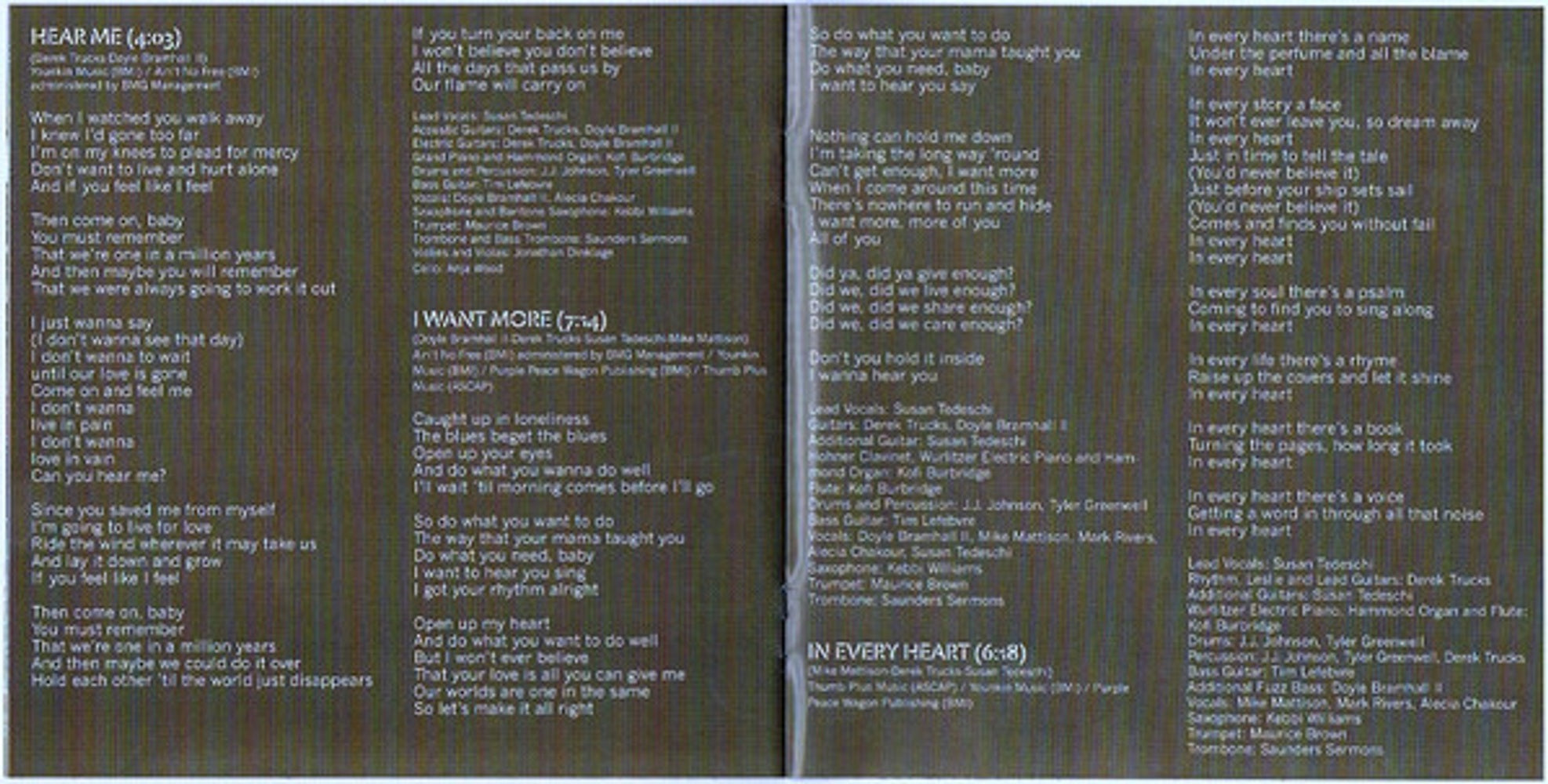 Tedeschi Trucks Band – Let Me Get By Music CD
