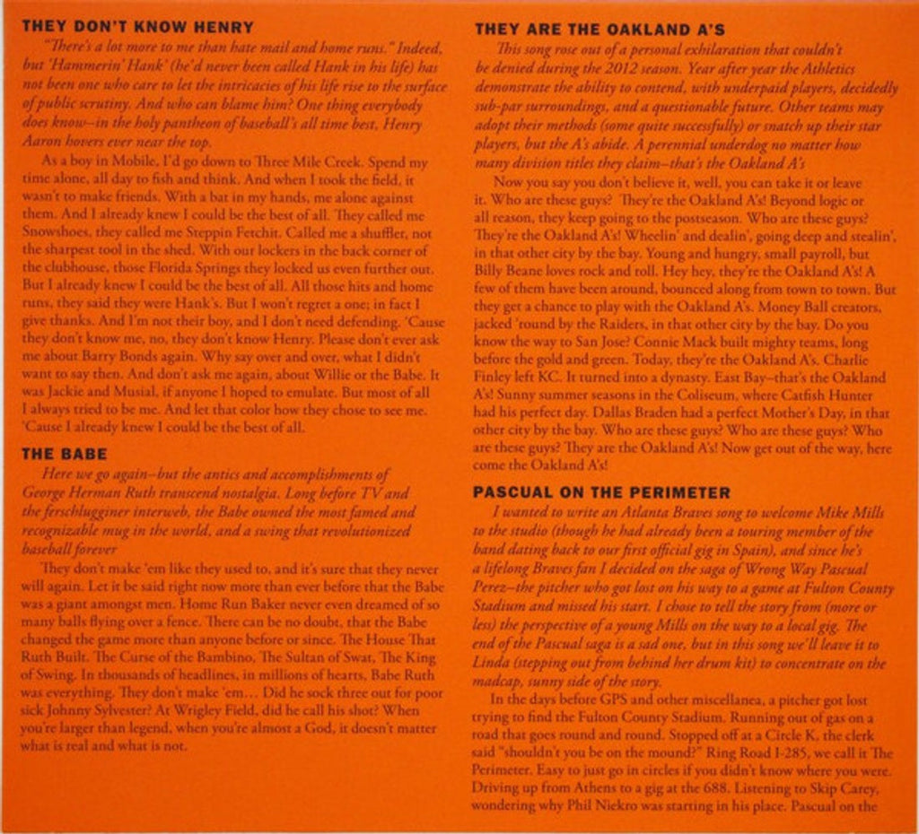 The Baseball Project – 3rd Music CD