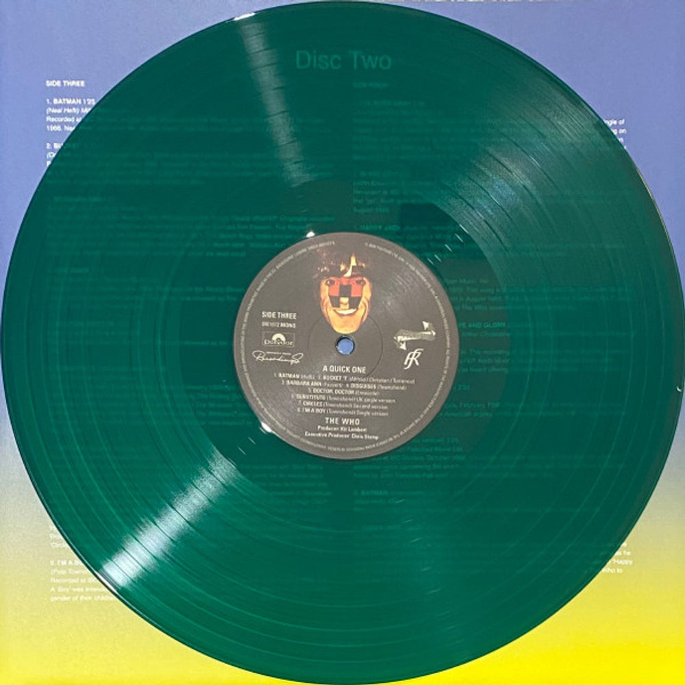 The Who – A Quick One (2-LP Vinyl) Vinyl Record