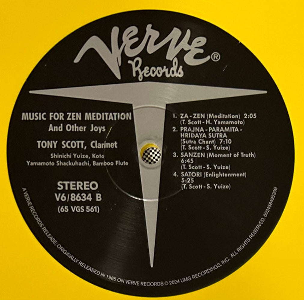 Tony Scott – Musc For Zen Meditation (LP Vinyl) Vinyl Record