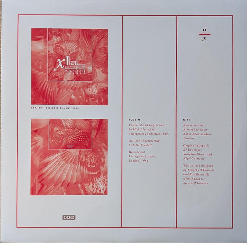 Xmal Deutschland – Gift The 4AD Years (3-LP Vinyl) Vinyl Record