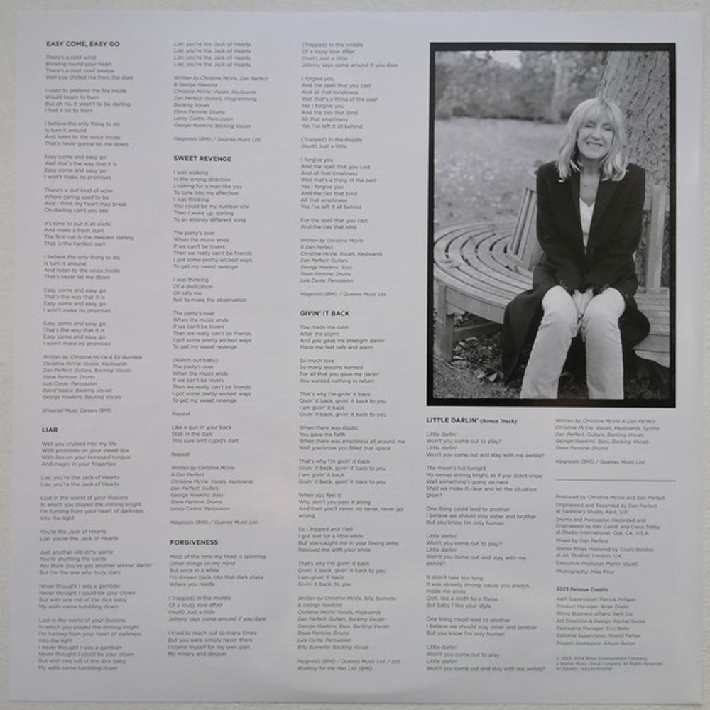 Christine McVie – In The Meantime (2-LP Vinyl) Vinyl Record