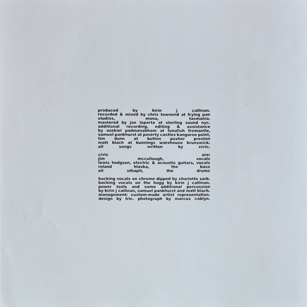 CIVIC – Chrome Dipped (LP Vinyl) Vinyl Record