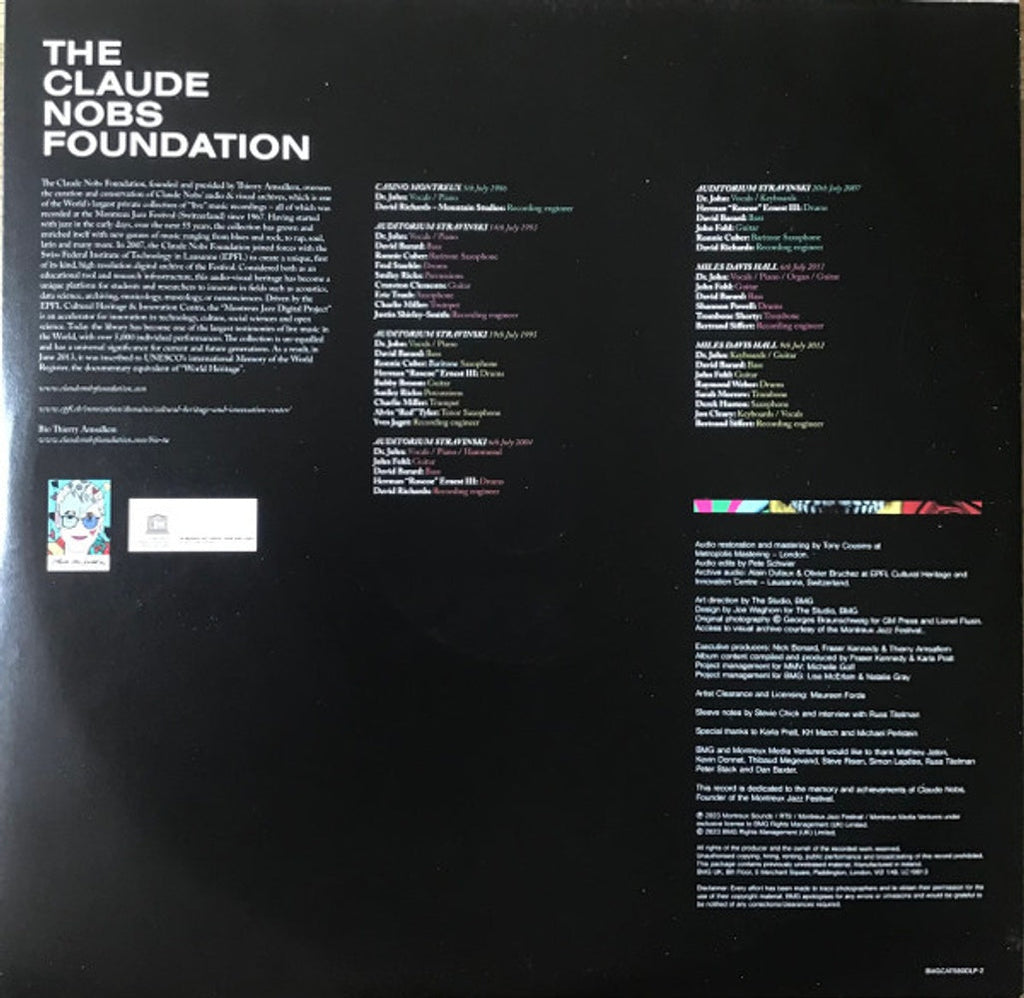 Dr. John – Dr. John: The Montreux Years (2-LP Vinyl) Vinyl Record