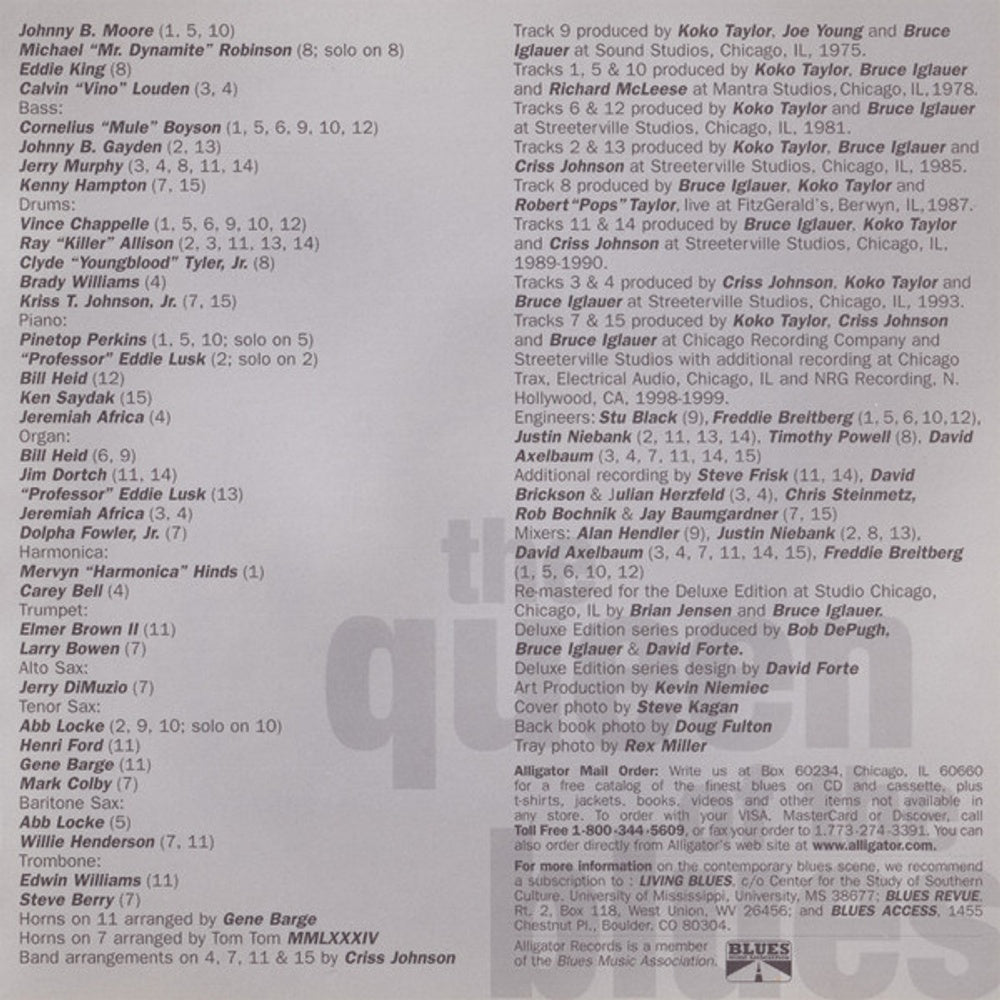 Koko Taylor – Deluxe Edition Music CD
