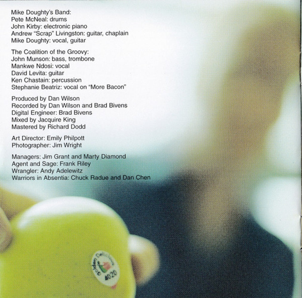 Mike Doughty – Golden Delicious Music CD