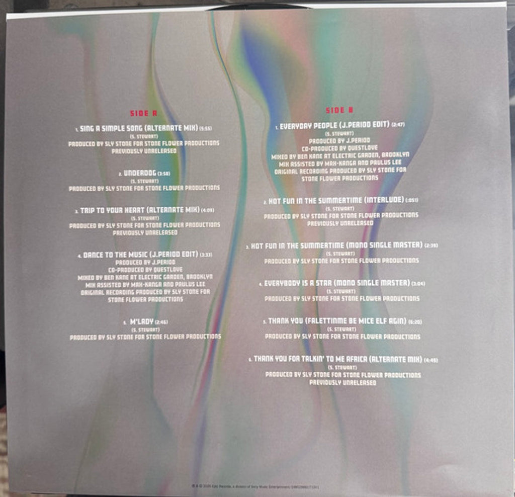 Sly & Family Stone – Sly Lives (Aka The Burden Of Black Genius) - O.S.T (2-LP Vinyl) Vinyl Record