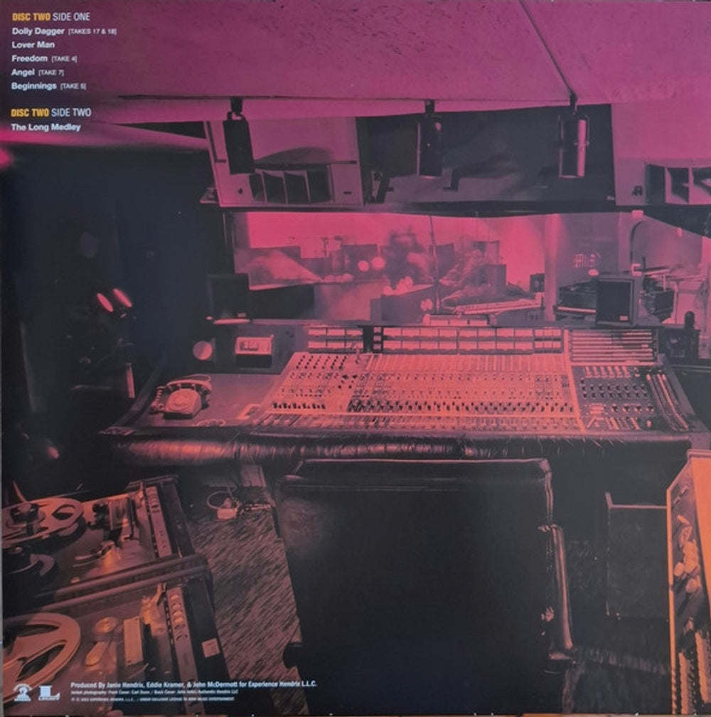 The Jimi Hendrix Experience – Electric Lady Studios: A Jimi Hendrix Vision (5-LP Vinyl + Blu-ray) Vinyl Record