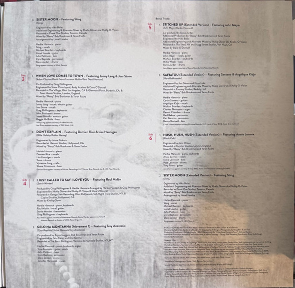 Herbie Hancock – Possibilities (3-LP Vinyl) Vinyl Record